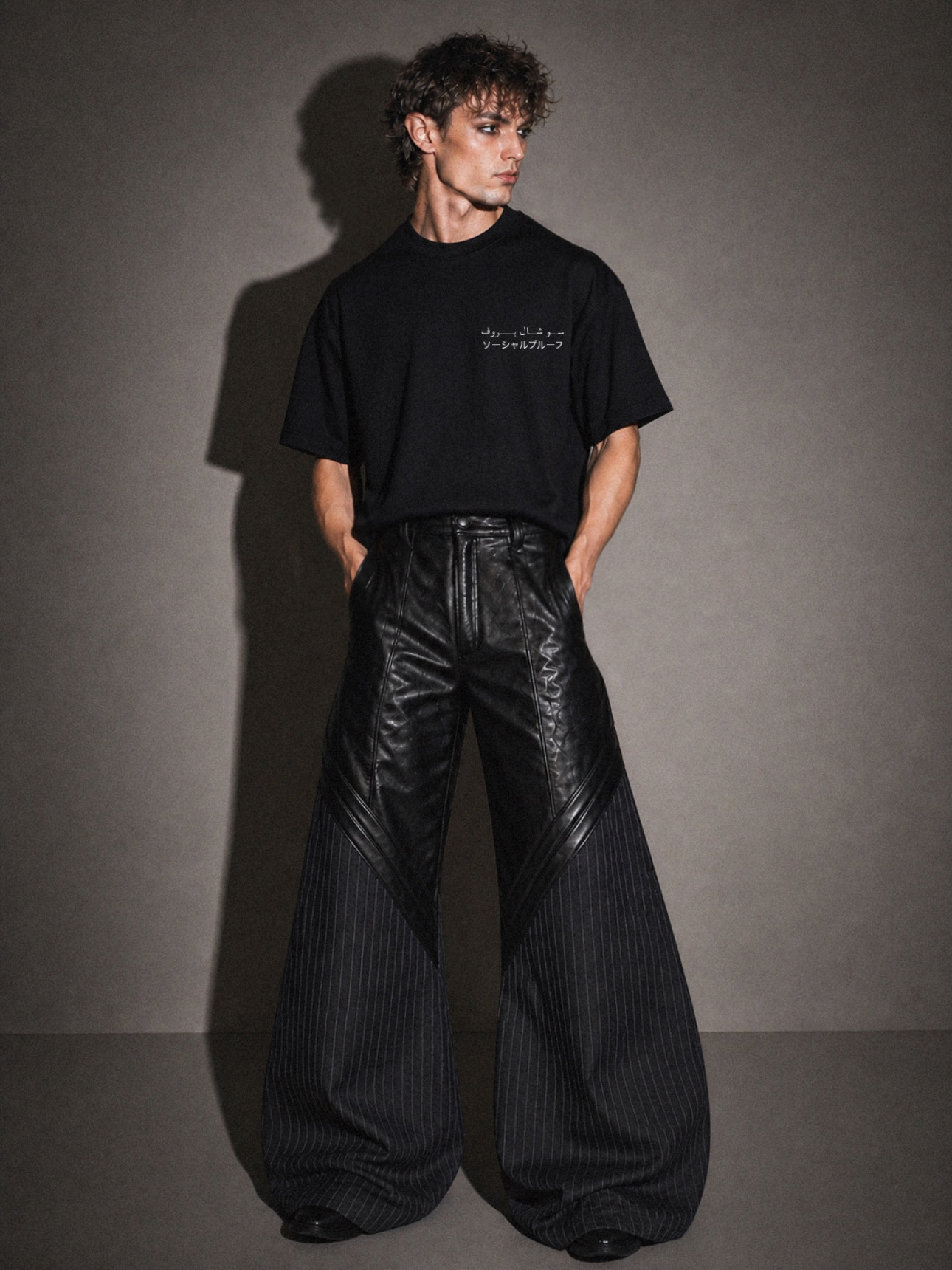 midnight leather pants